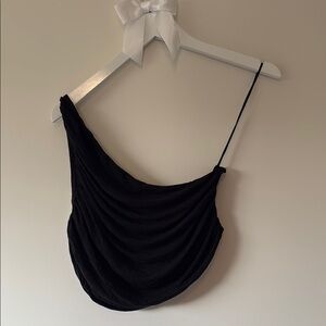 FP One Black One-Shoulder Top